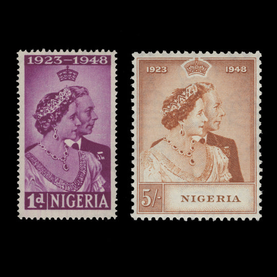 Nigeria 1948 (MNH) Royal Silver Wedding