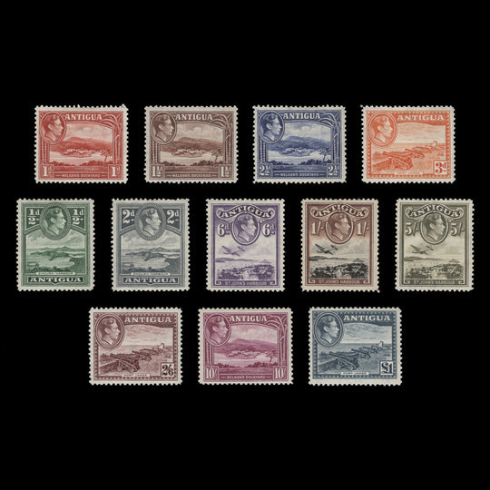 Antigua 1938 (MMH) Definitives