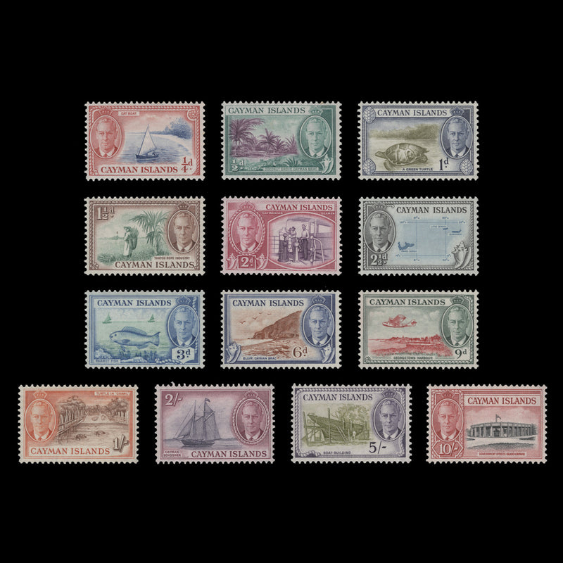 Cayman Islands 1950 (MLH) Definitives