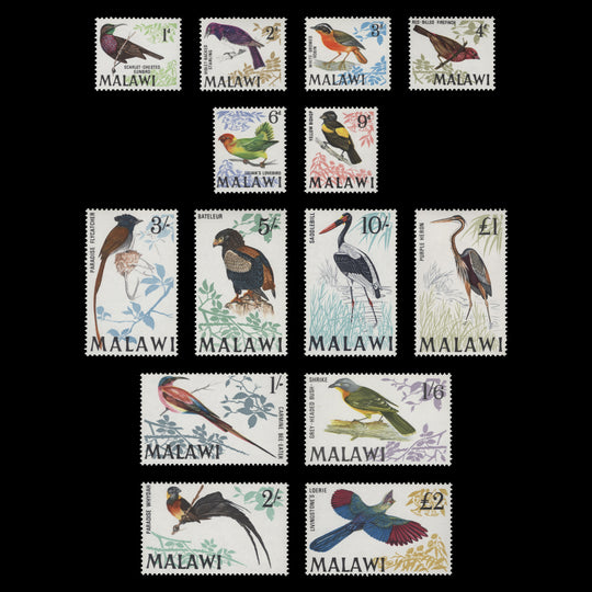 Malawi 1968 (MNH) Birds Definitives