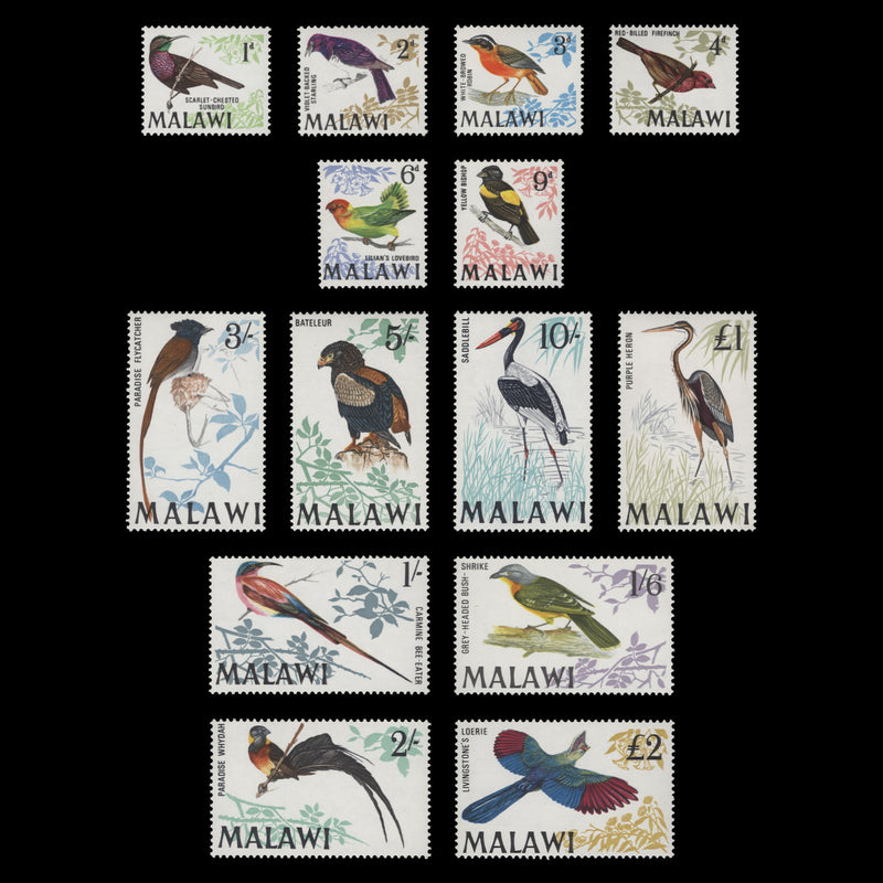 Malawi 1968 (MNH) Birds Definitives