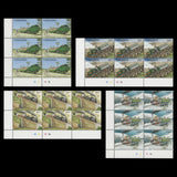 Tanzania 1991 (MNH) Cog Railways plate blocks