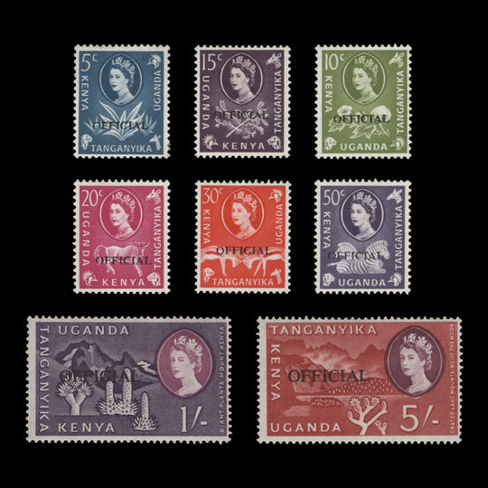 Kenya Uganda Tanganyika 1960 (MLH) Officials