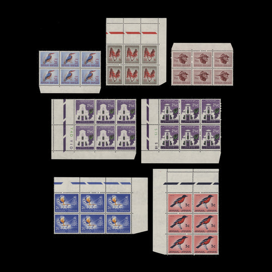 South Africa 1961 (MNH) Definitives blocks