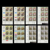 South Africa 1978 (MNH) Proteas cylinder blocks, perf 14 x 13½