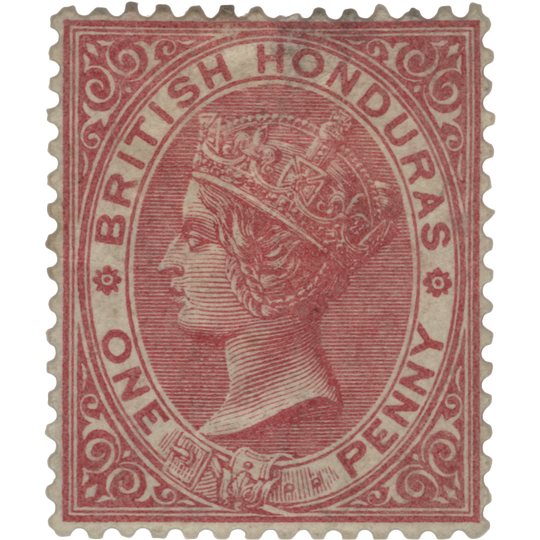 British Honduras 1887 (Unused) 1d Carmine