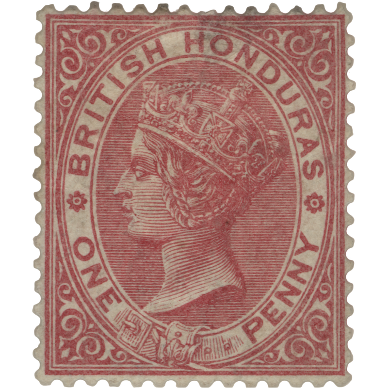 British Honduras 1887 (Unused) 1d Carmine