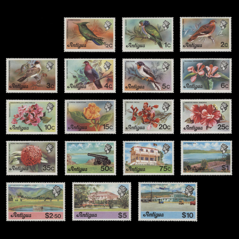 Antigua 1976 (MNH) Definitives, without imprint