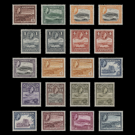 Antigua 1953-62 (MNH) Definitives