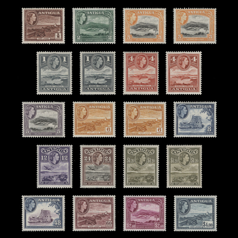 Antigua 1953 (MNH) Definitives