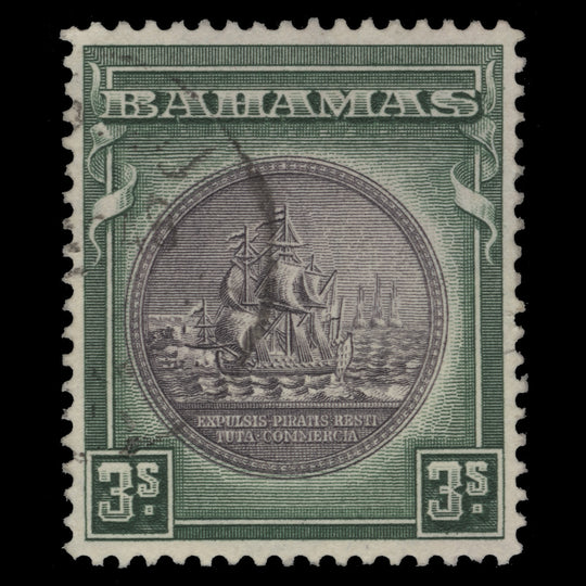 Bahamas 1931 (Used) 3s Tercentenary of Colony