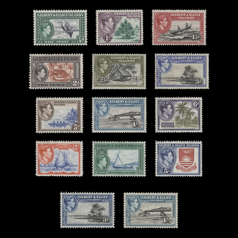 Gilbert & Ellice Islands 1939 (MLH) Definitives