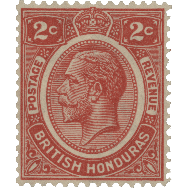 British Honduras 1926 (MNH) 2c Rose-Carmine