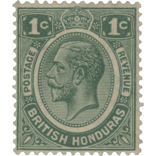 British Honduras 1929 (MLH) 1c Green