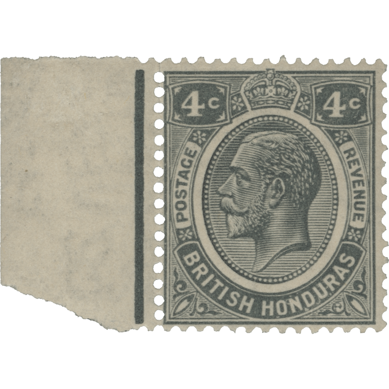 British Honduras 1929 (MNH) 4c Grey