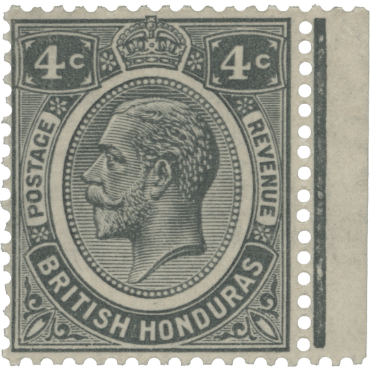 British Honduras 1929 (MNH) 4c Grey
