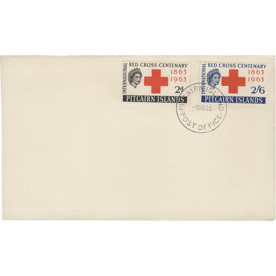 Pitcairn Islands 1963 (FDC) Red Cross Centenary