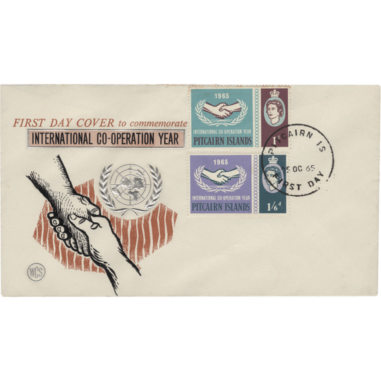 Pitcairn Islands 1965 (FDC) International Cooperation Year