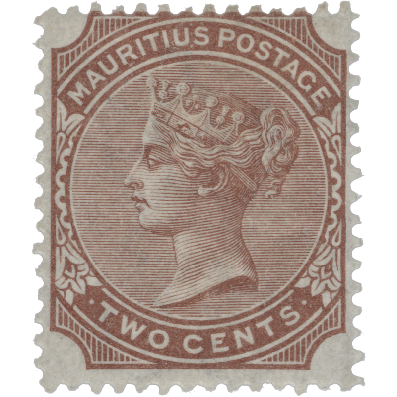 Mauritius 1880 (Unused) 2c Venetian Red