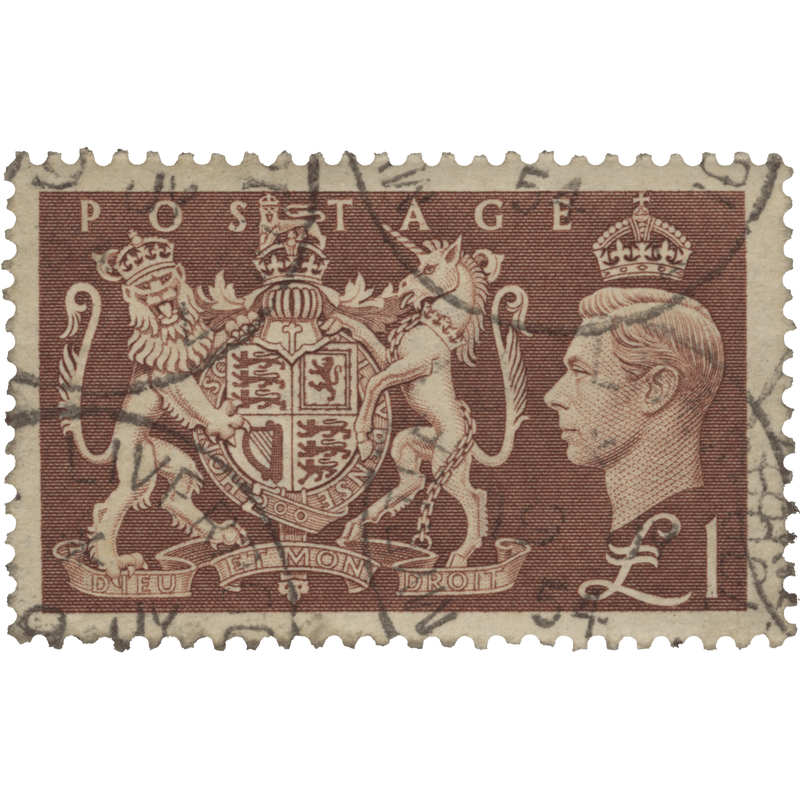 Great Britain 1951 (Used) £1 High Value Festival Definitive