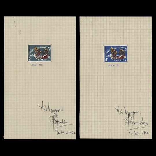 Jamaica 1962 Independence unapproved imperf proofs