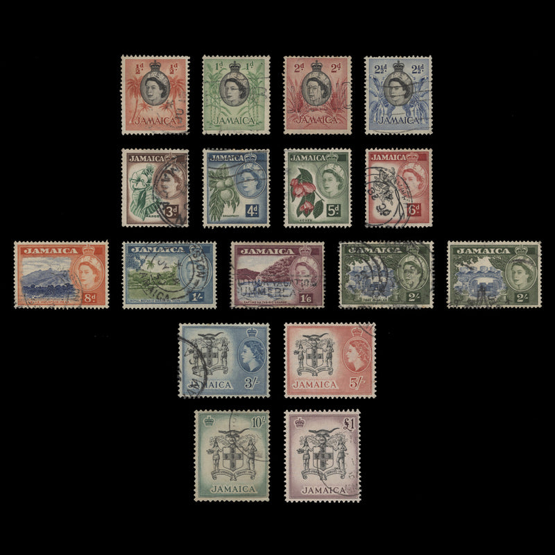 Jamaica 1956 (Used) Definitives