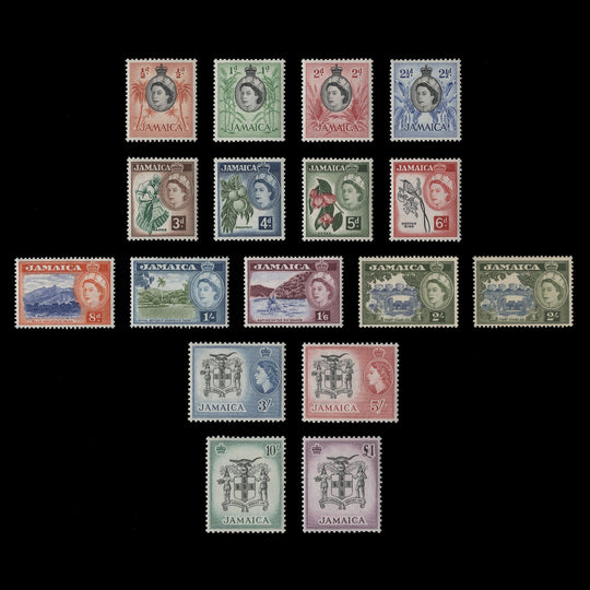 Jamaica 1956 (MLH) Definitives