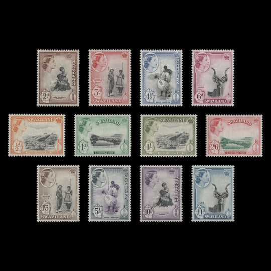 Swaziland 1956 (MNH) Definitives