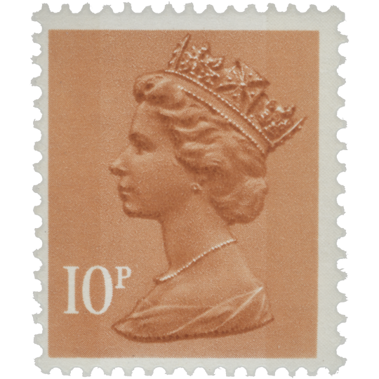 Great Britain 1984 (MNH) 10p Orange-Brown type II