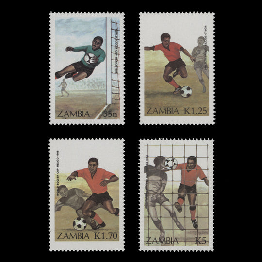 Zambia 1986 (MNH) World Cup Football, Mexico