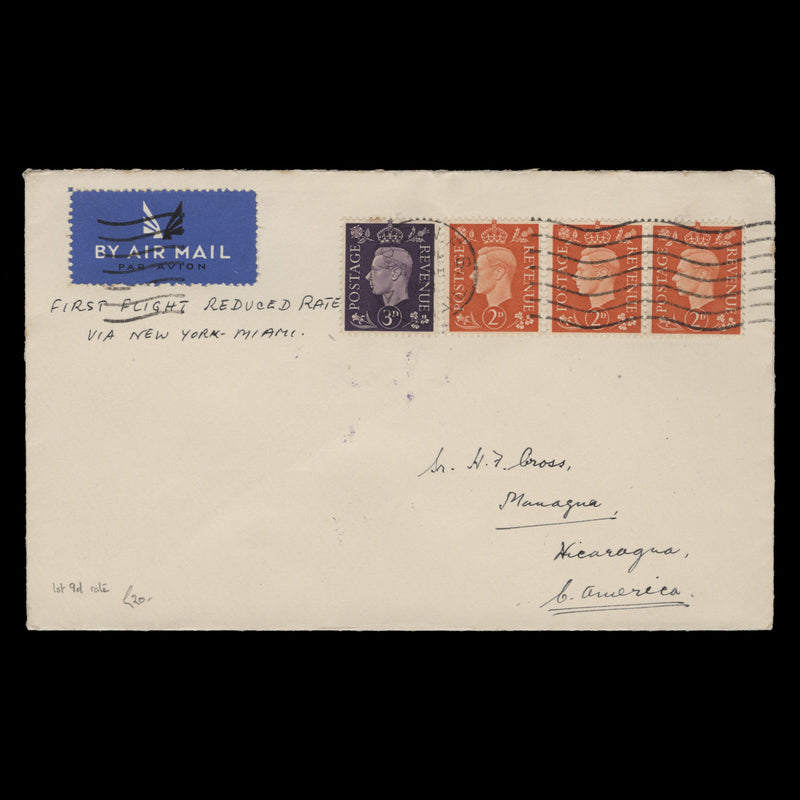 Great Britain 1938 (FDC) King George VI Definitives