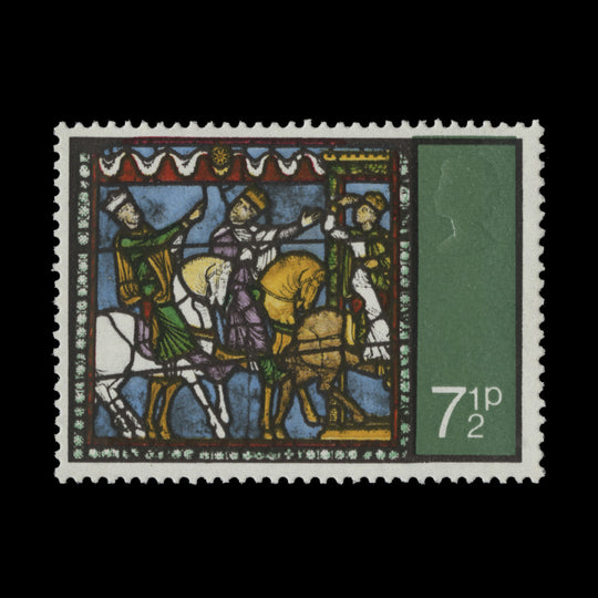 Great Britain 1971 (Variety) 7½p Christmas missing gold