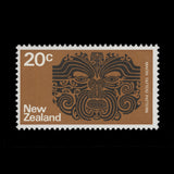 New Zealand 1974 (Variety) 20c Maori Tattoo with black shift
