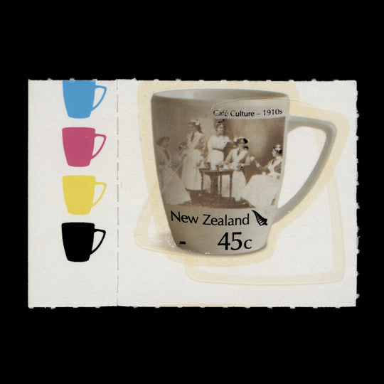 New Zealand 2005 (Variety) 45c Café Culture with phosphor double, one inverted