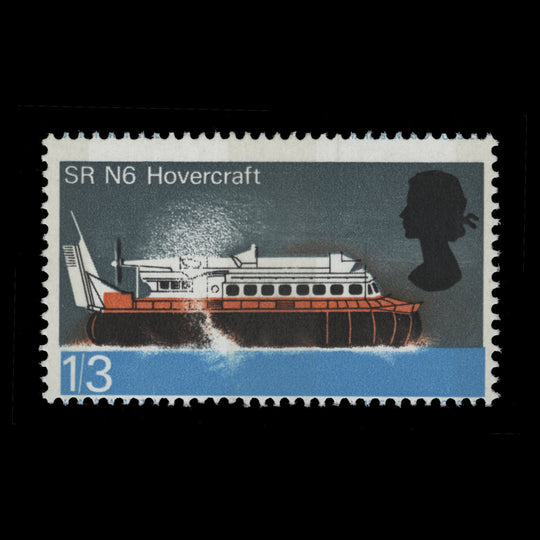Great Britain 1966 (Variety) 1s3d British Technology perf shift