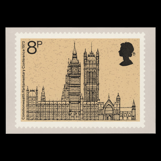 Great Britain 1973 (Unused) Parliamentary Conference PHQ Card