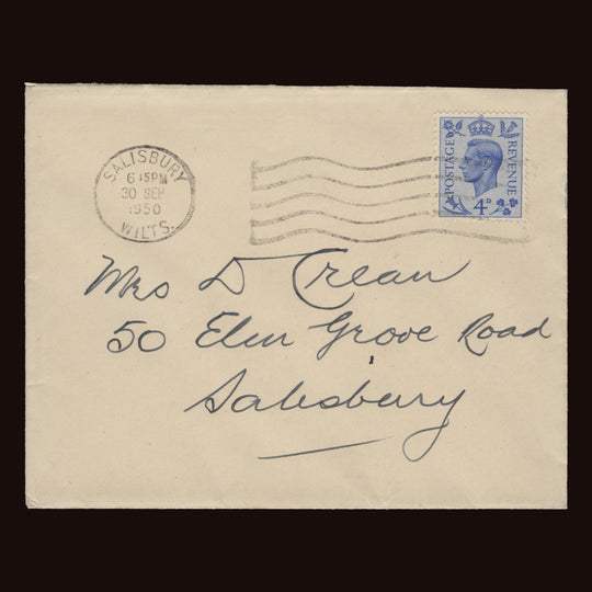 Great Britain 1950 (FDC) 4d King George VI Definitive