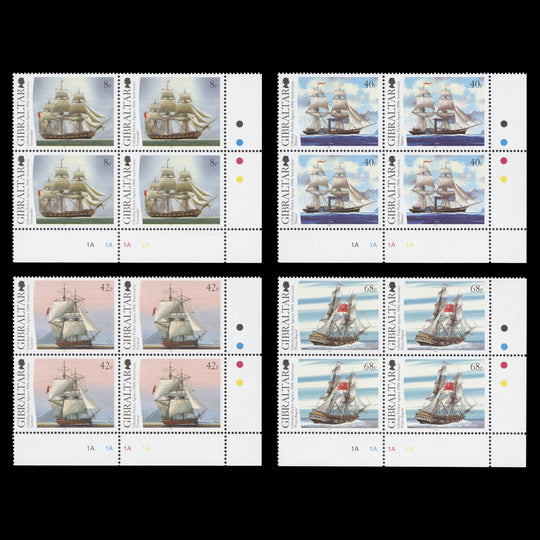 Gibraltar 2006 (MNH) Packet Agency Bicentenary plate blocks