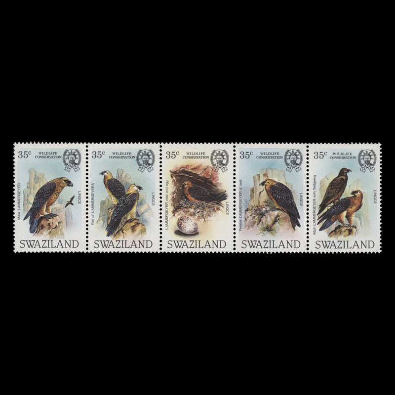 Swaziland 1983 (MNH) Wildlife Conservation strip