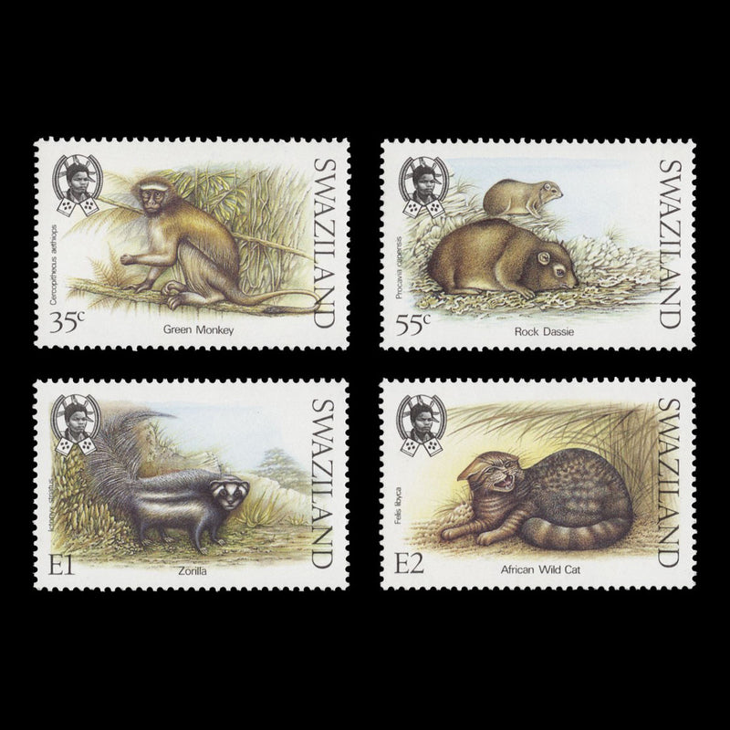Swaziland 1989 (MNH) Small Mammals