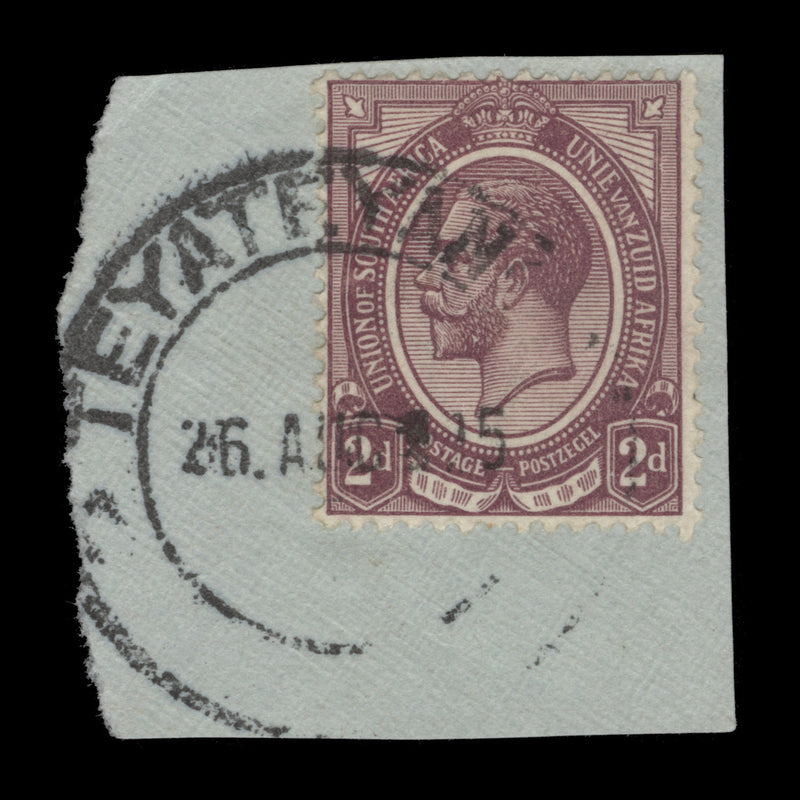 Basutoland 1915 (Postmark) Teyateyaneng