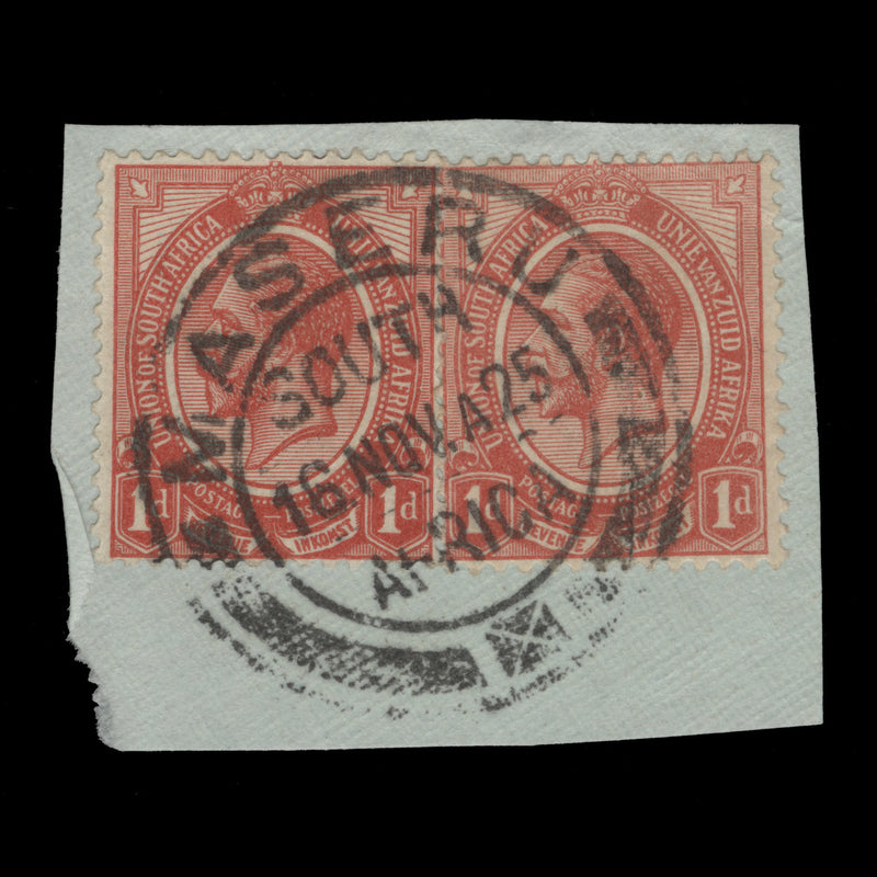 Basutoland 1925 (Postmark) Maseru