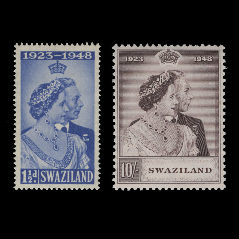 Swaziland 1948 (MLH) Royal Silver Wedding