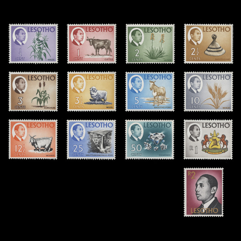Lesotho 1968 (MNH) Definitives