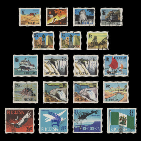 Rhodesia 1970 (Used) Decimal Definitives