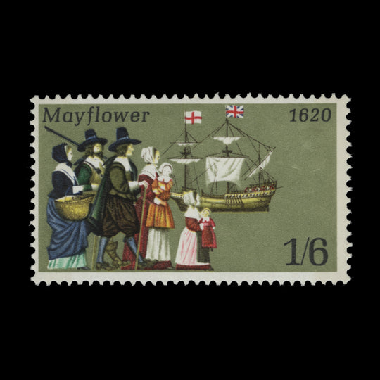 Great Britain 1970 (Variety) 1s6d Anniversaries missing gold