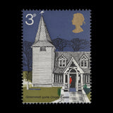 Great Britain 1972 (Variety) 3p Village Churches missing gold