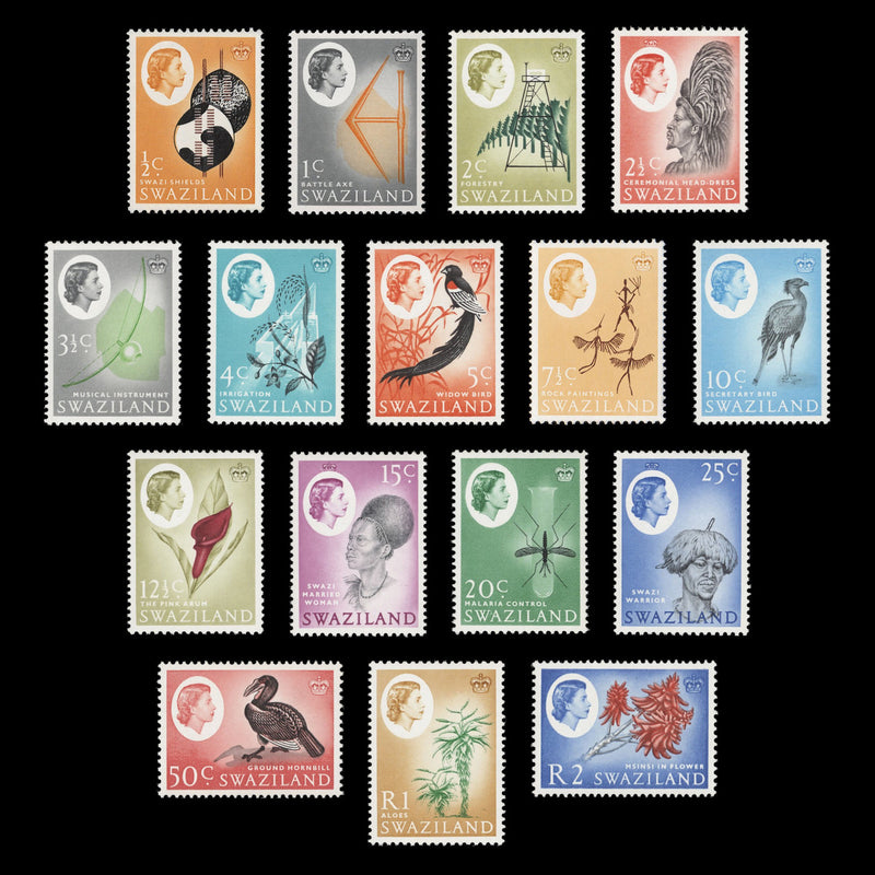 Swaziland 1962 (MLH) Definitives