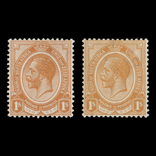 South Africa 1913 (MNH) 1s Orange shades
