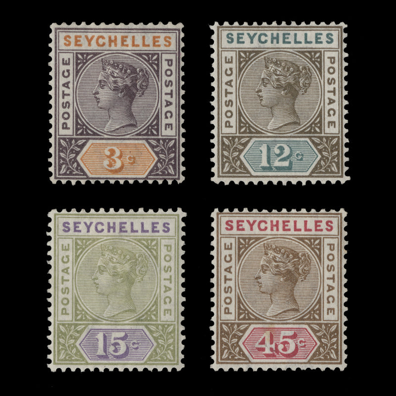 Seychelles 1893 (Unused) Queen Victoria Definitives